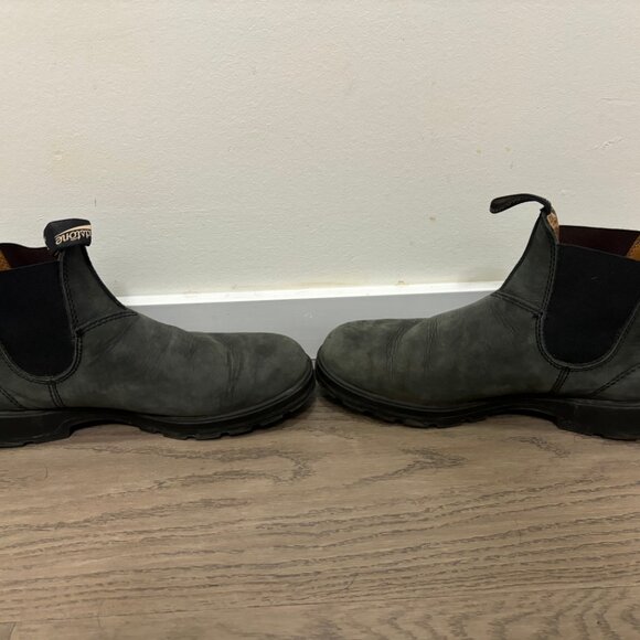 Blundstone 587 Classic Chelsea Boots in Rustic Black Size 6 AUS / Women's 9 US - Picture 6 of 6